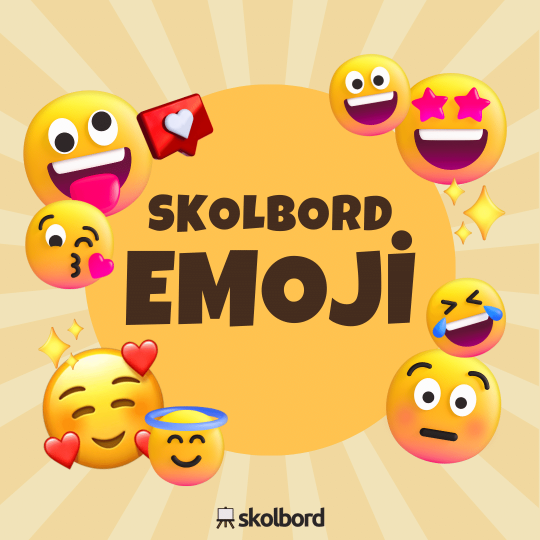 Skolbord Emoji